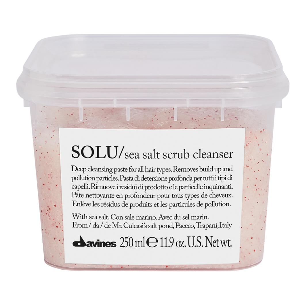 Solu Sea Salt Scrub Cleanser