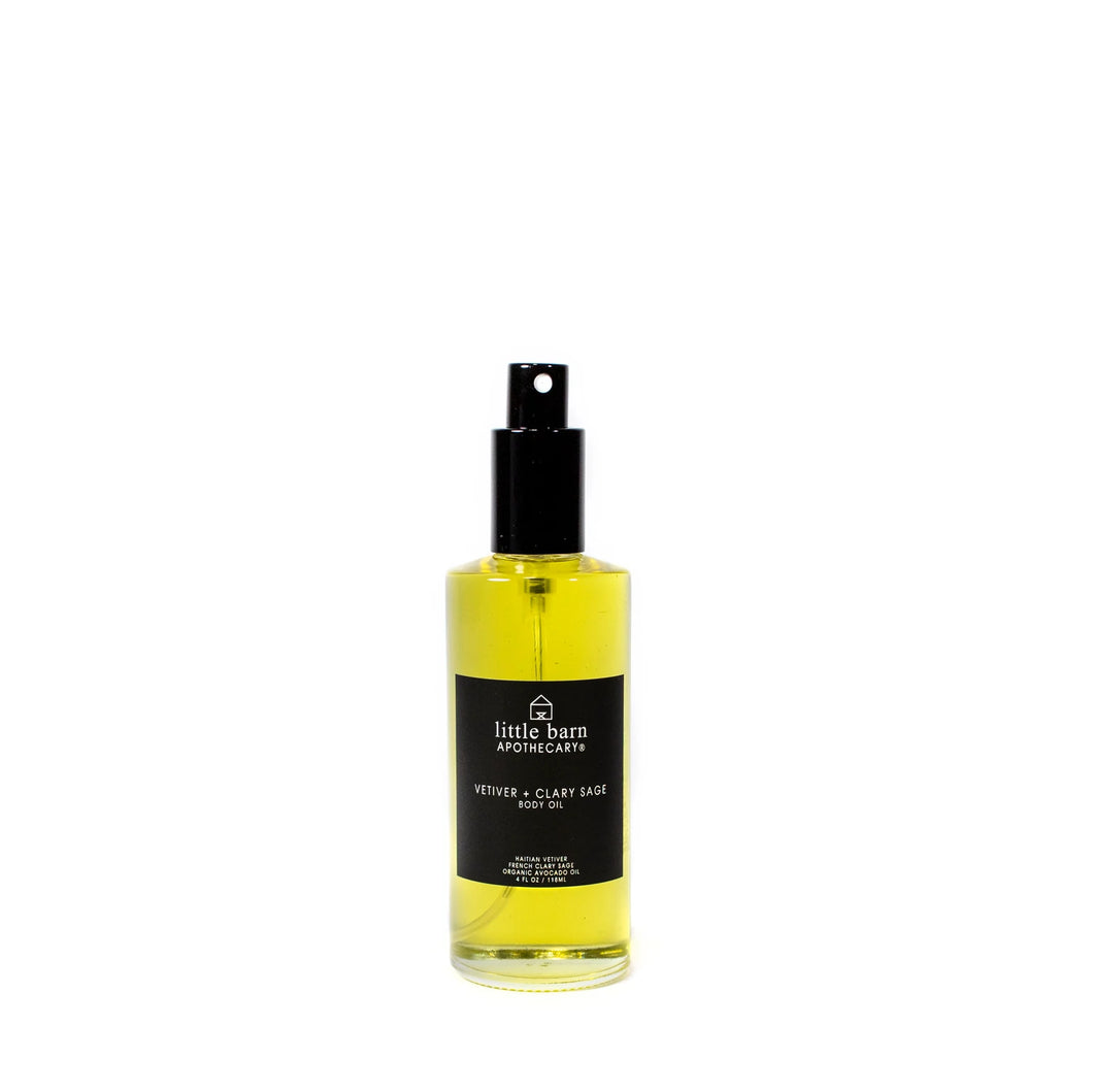 Vetiver + Clary Sage Body Oil