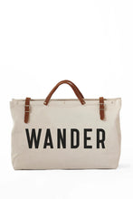 Load image into Gallery viewer, WANDER Canvas Utility Bag
