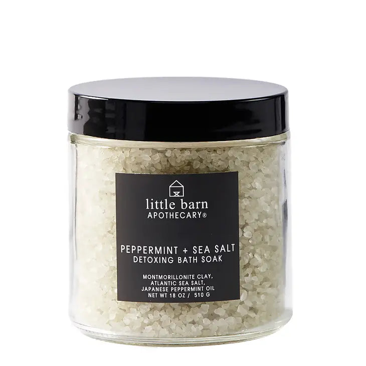 Peppermint and Sea Salt Detoxifying Bath Soak