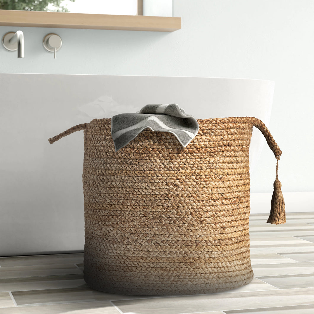 Montego Natural Jute Decorative Storage Basket
